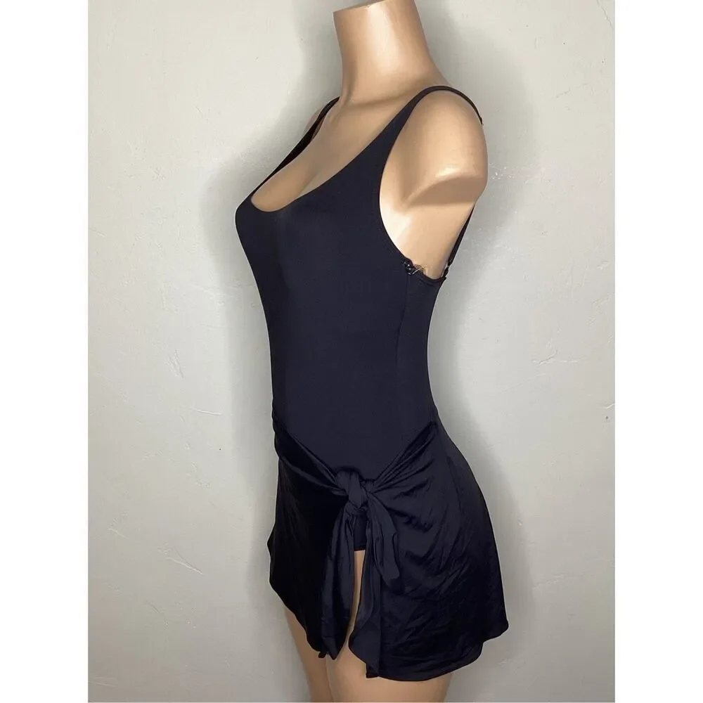 New. Coco Reef black skirted one piece. Size 16 Retails $152 - Picture 3 of 10